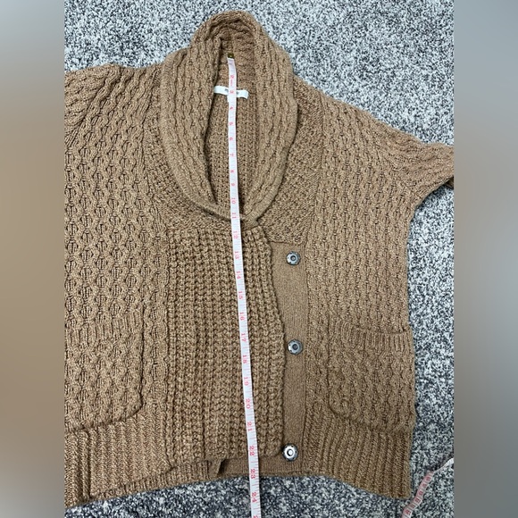 Madewell Shawl-Collar Double Breast Snap Cardigan Cotton Viscose Sz Small Cozy - Picture 12 of 12